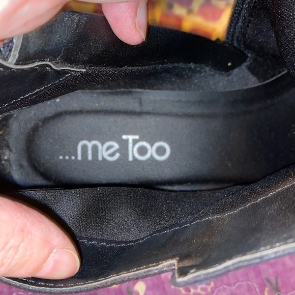 ….Me Too black slouchy zip booties size 8 like new - Picture 6 of 9